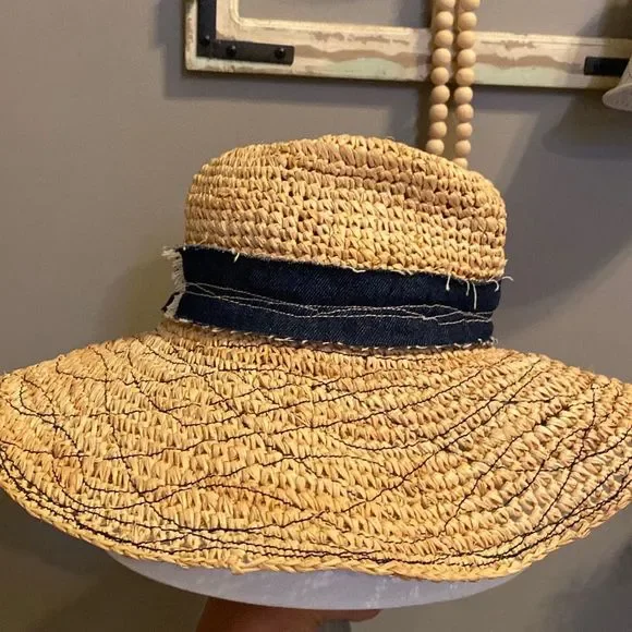 lola | Accessories | Lola Denim Mama Floppy Hat | Poshmark display picture 1